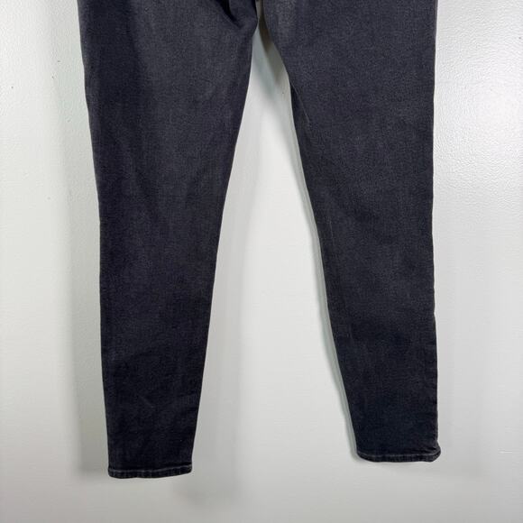 Madewell Women’s Black Stretch High Rise Cotton Blend Skinny Jeans Size 29 - Picture 6 of 10